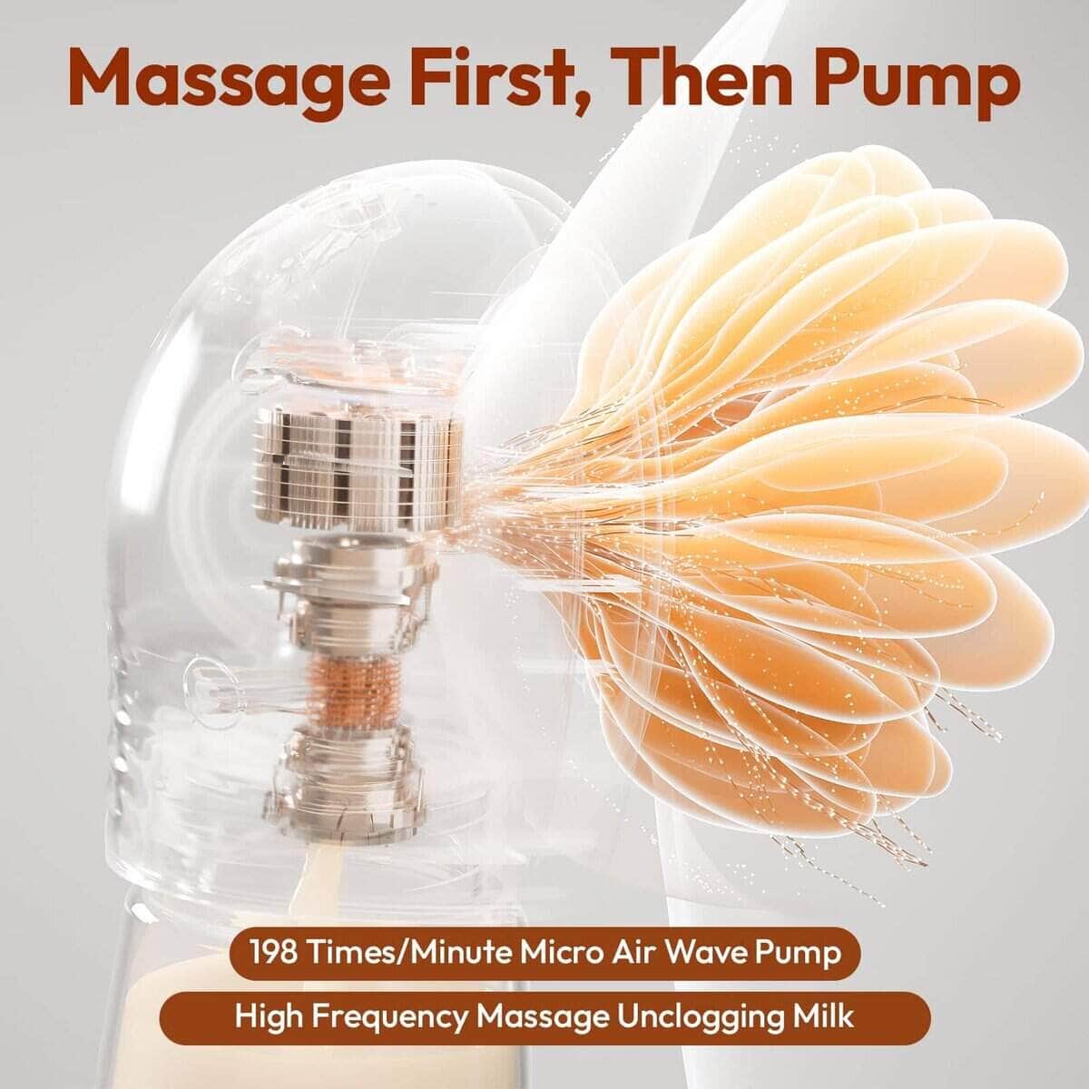 Sacaleches inalámbrico NCVI 8113 manos libres 21/25mm, - Imagen 7