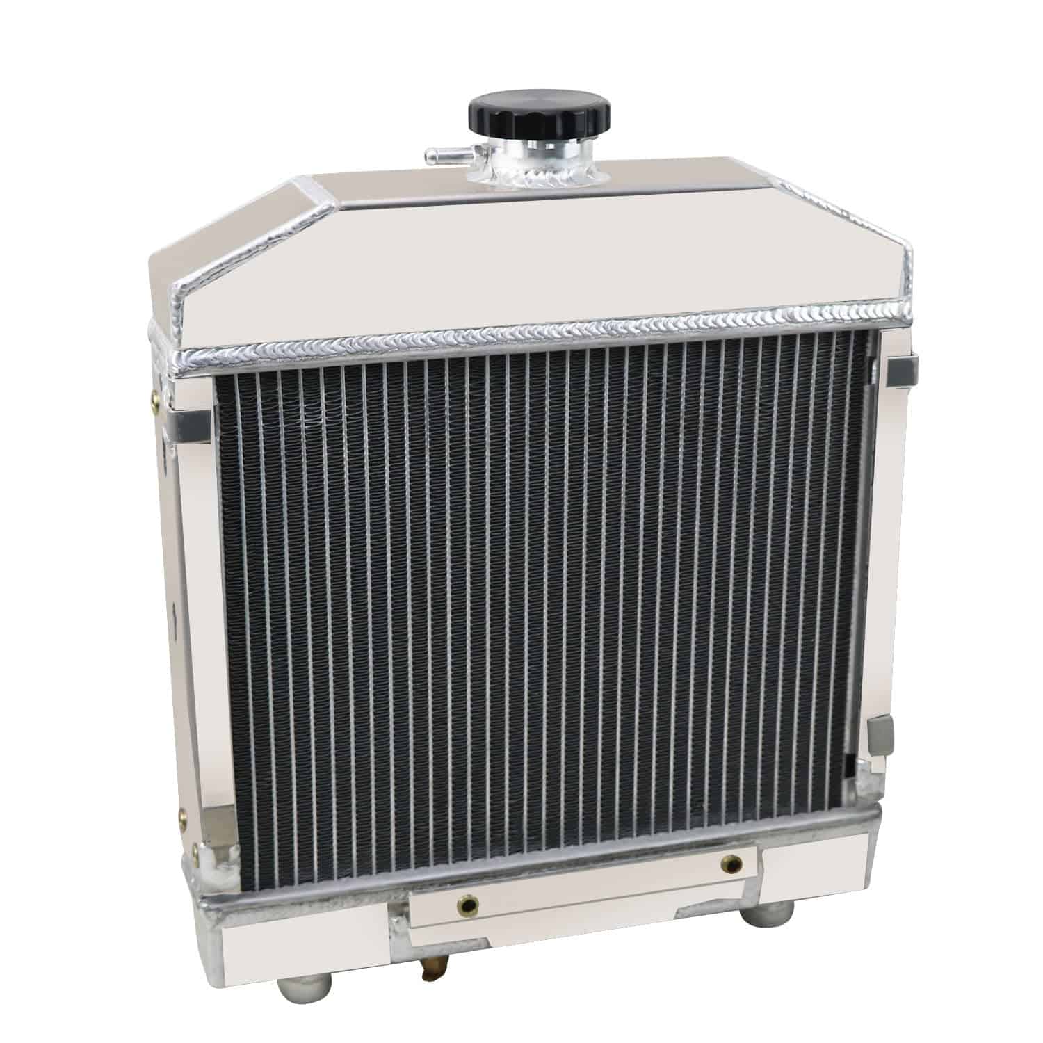 Radiador de aluminio de 2 filas 15553-72060 con ventilador - Imagen 5