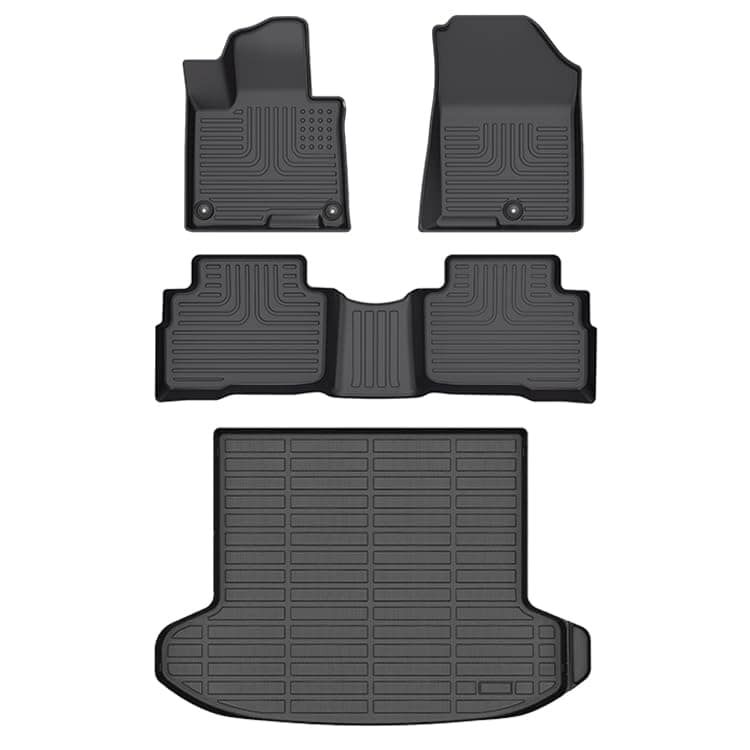 Juego de Tapetes para Todo Clima y Forro de Carga Ajuste