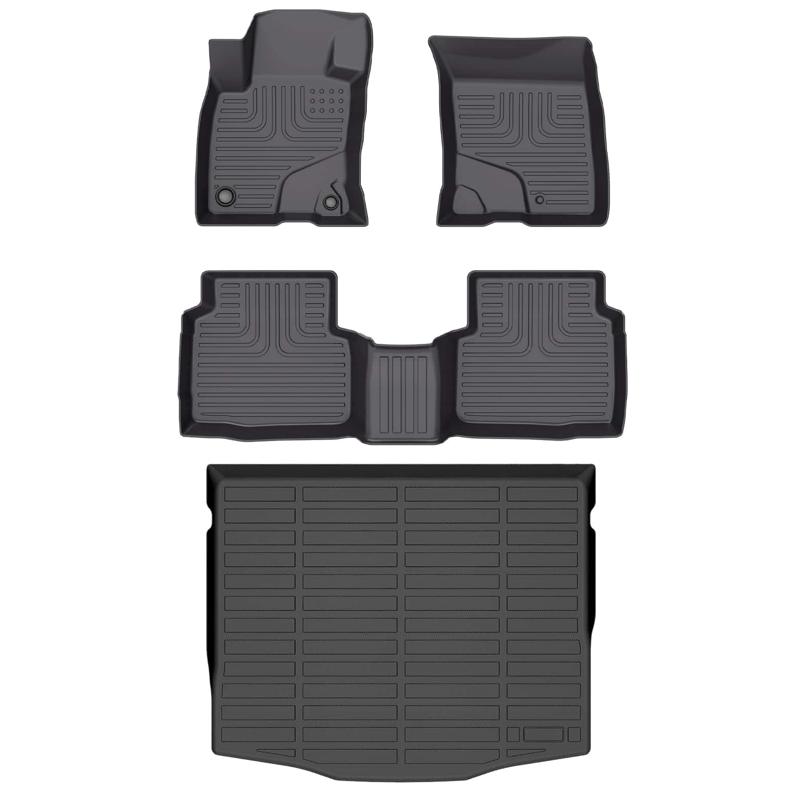 Juego de tapetes para piso y tapete de carga -ccesorios