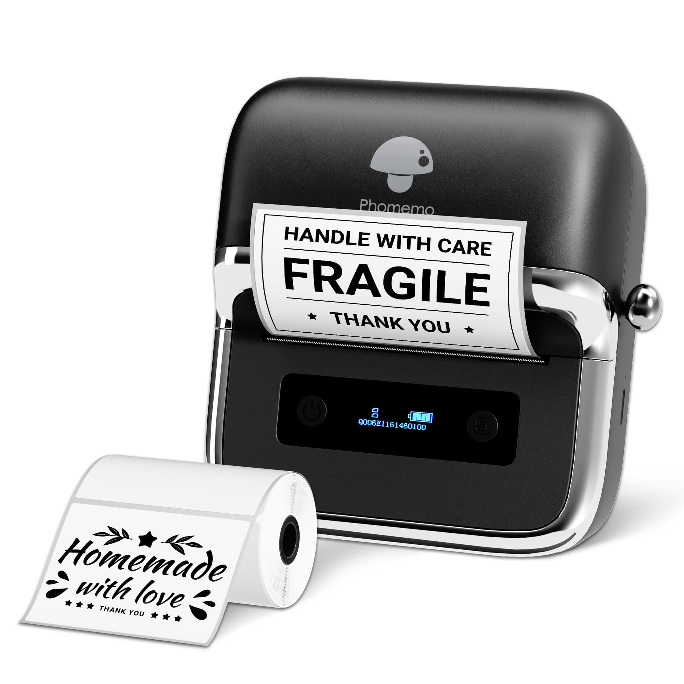 Phomemo M250 Máquina de Etiquetas de 3 Pulgadas con Cinta,