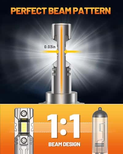 Combo de bombillas de luz de niebla Forenner Fahren H11 - Imagen 4