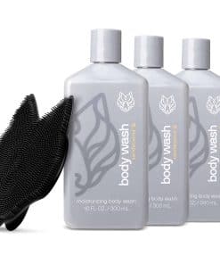 Kit de 3-Pack de Gel de Baño Hidratante Black Wolf &