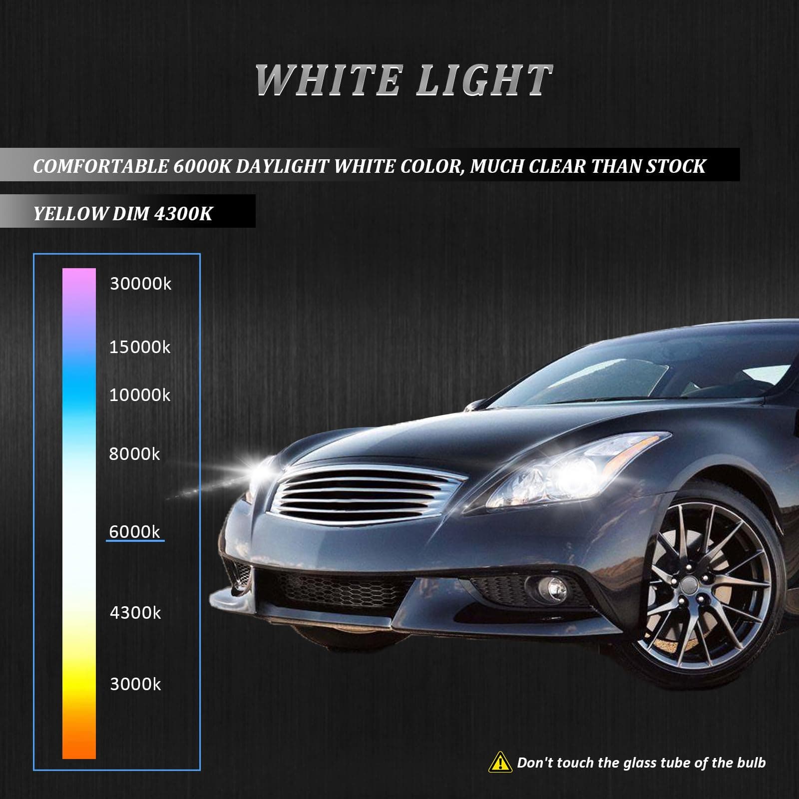 Bombillas de Faros de Xenón HID D2S 6000K Blanco Frío 35W - Imagen 6