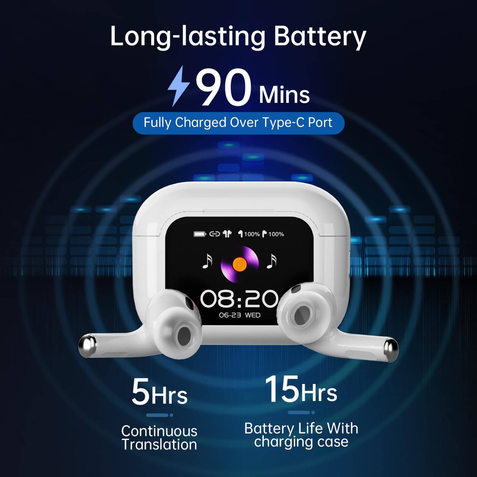 Auriculares Traductores de Idiomas con -rendizaje - Imagen 7