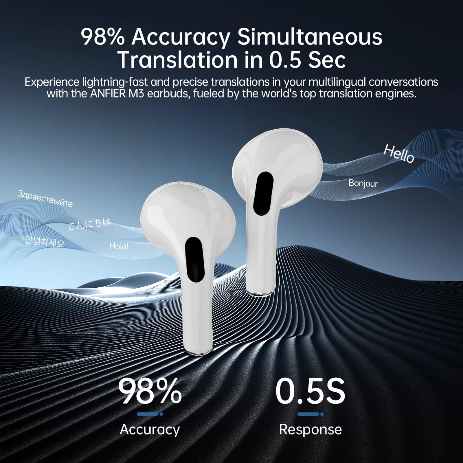 Auriculares Traductores de Idiomas con -rendizaje - Imagen 3