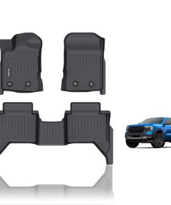 Tapetes KELCSEECS personalizados para Ford Ranger SuperCrew