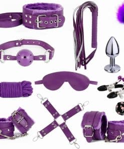 Set de Accesorios Púrpura de 12 Piezas para Regalo de