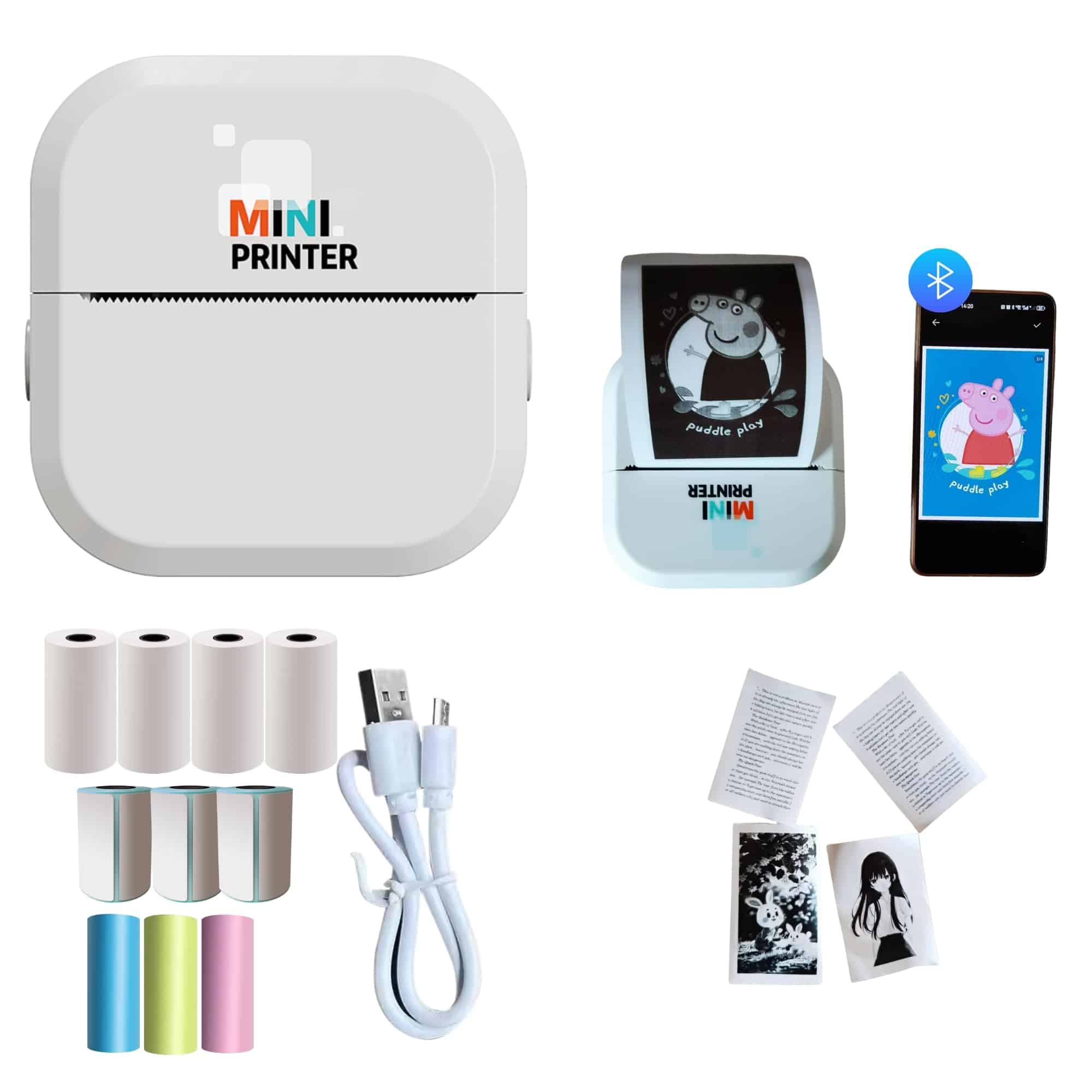 Mini Impresora Térmica Apexhap, Mini Impresora de