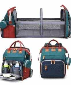 Bolso Cambiador de Pañales Jeryswet con Estación de Cambio,