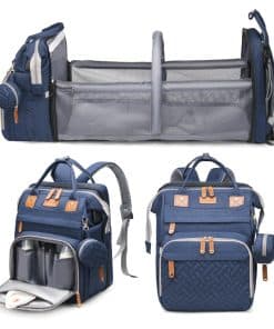 Mochila de Pañales Jeryswet con -Azul