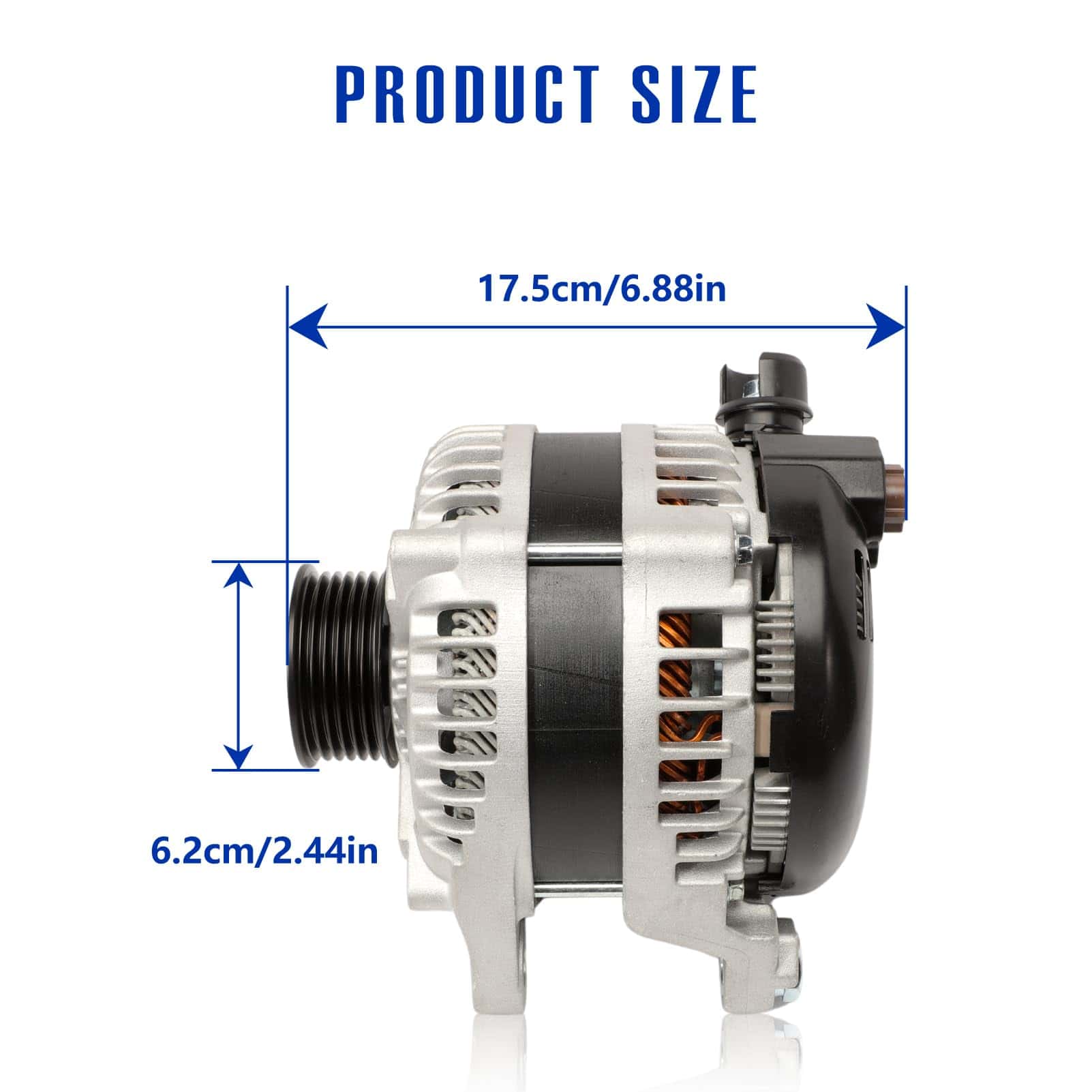 Alternador Orrdary para F-150 V8 5.0L 2015-2020 Repuesto de - Imagen 4