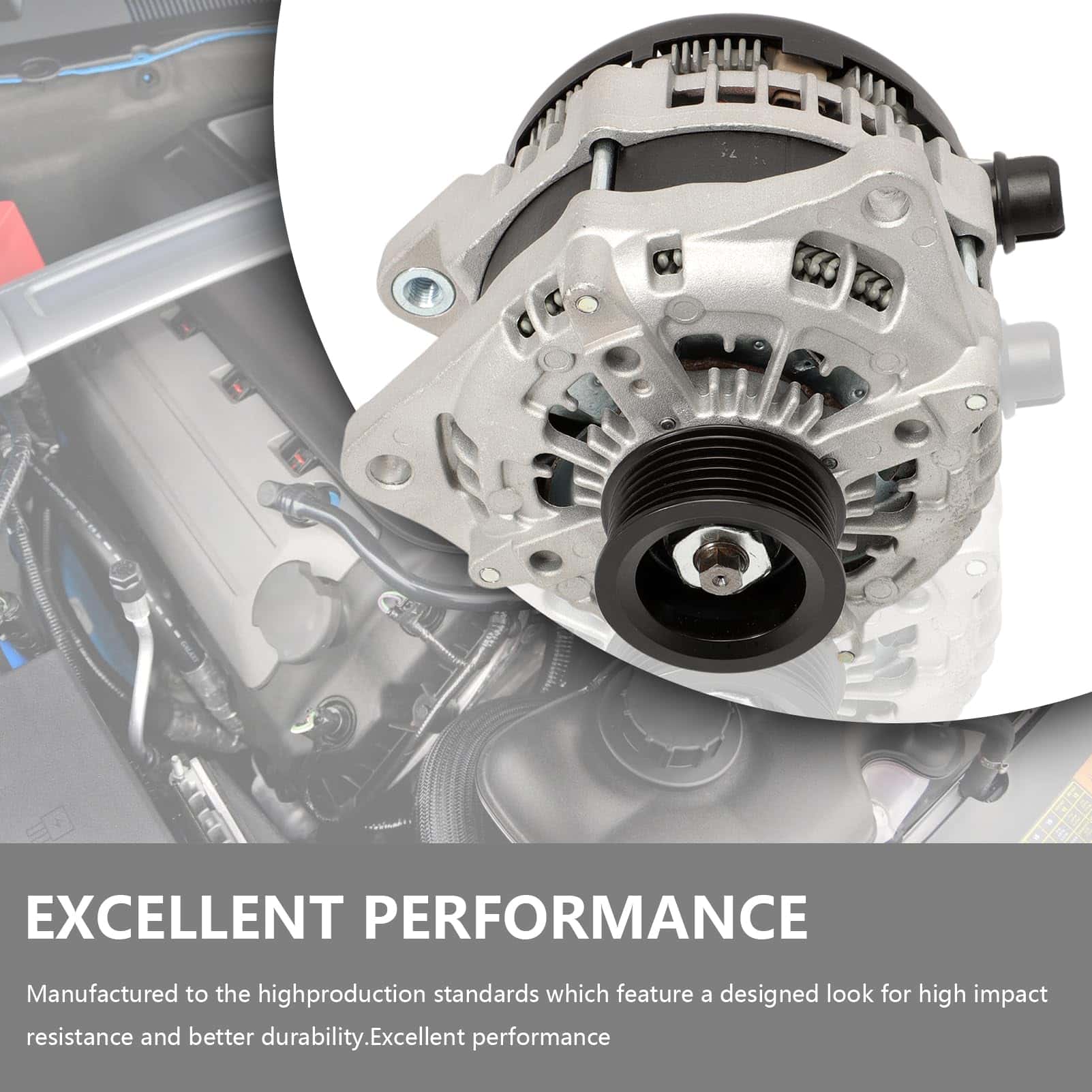 Alternador Orrdary para F-150 V8 5.0L 2015-2020 Repuesto de - Imagen 7