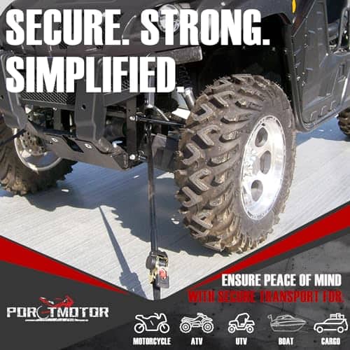 Porotmotor 4 Pack Bolt-On Correas de Trincaje Retráctiles - Imagen 7