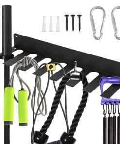 Organizador de Rack de Barra de Pesas QWORK, 17" de Largo,
