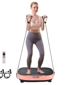 Máquina de Ejercicio de Plataforma de -Glory Rubber Pink