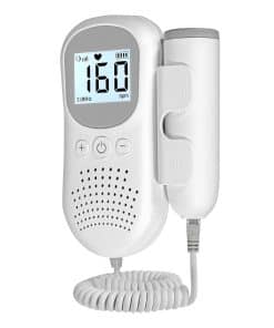 Mini Doppler, Detector y Monitor de Ritmo Cardíaco Fetal