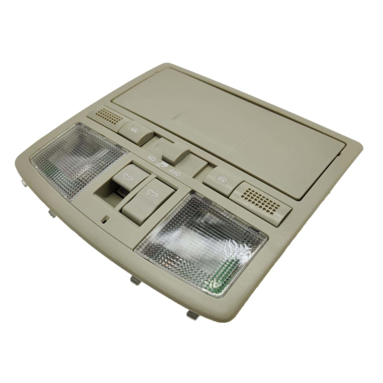 Lámpara de luz de lectura de mapa en consola interior