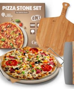 Set de Piedra para Pizza - Set Premium de 5 PCS de Piedra