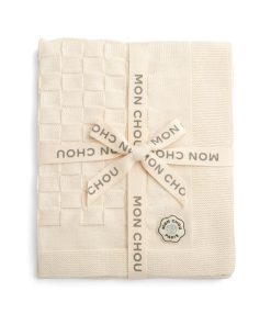 Manta orgánica MON CHOU para bebé, 100% algodón Pima
