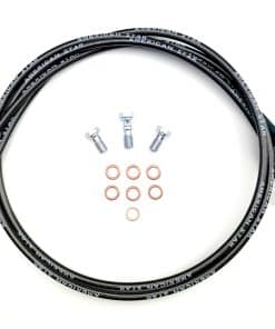 Líneas de freno de carreras de acero inoxidable trenzado