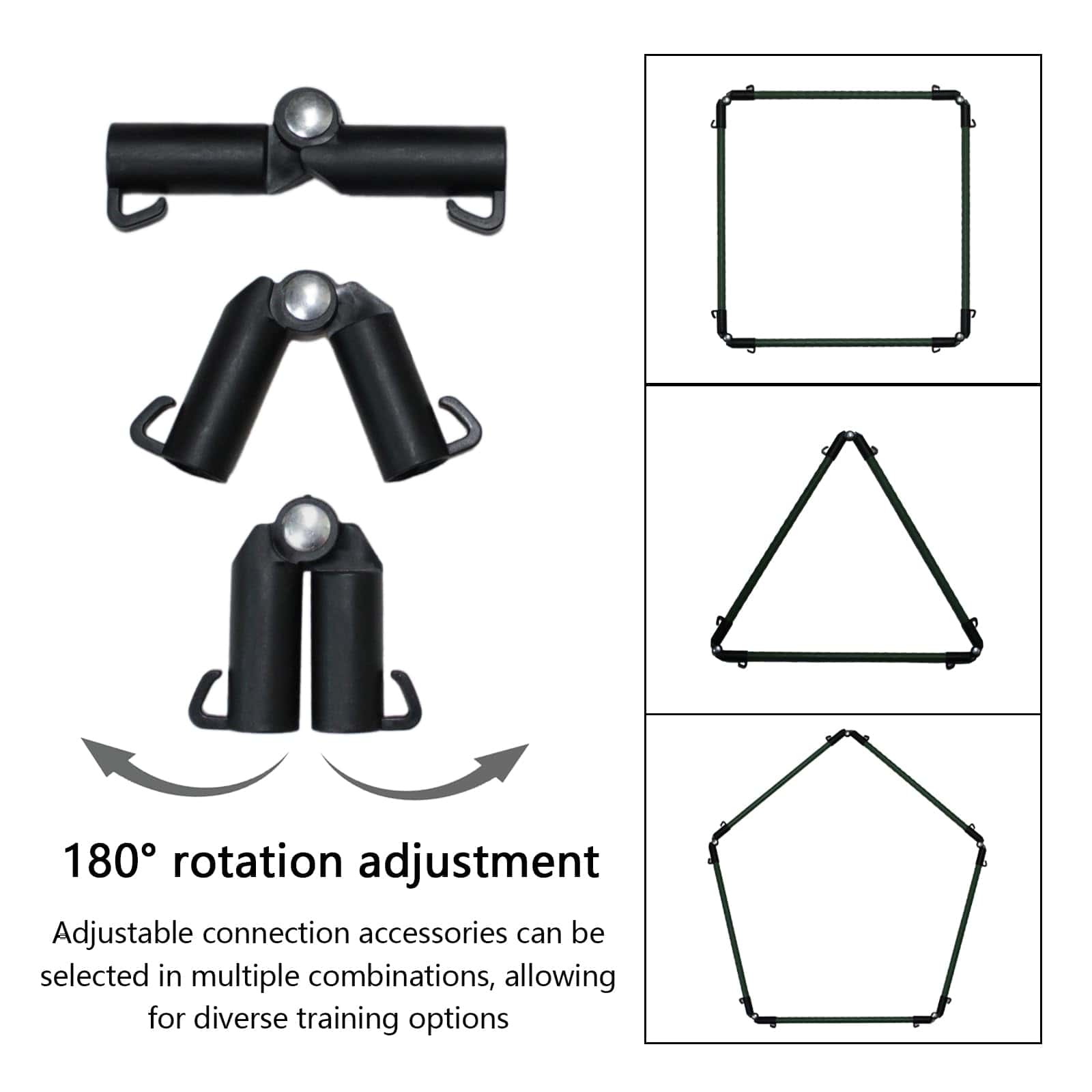 Anillo ágil pentagonal de Huang Yunming 14 juegos de - Imagen 3
