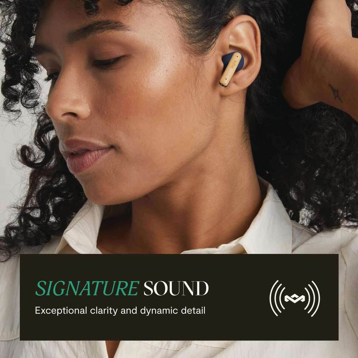 Audífonos Inalámbricos True Wireless House of -Azul - Imagen 5