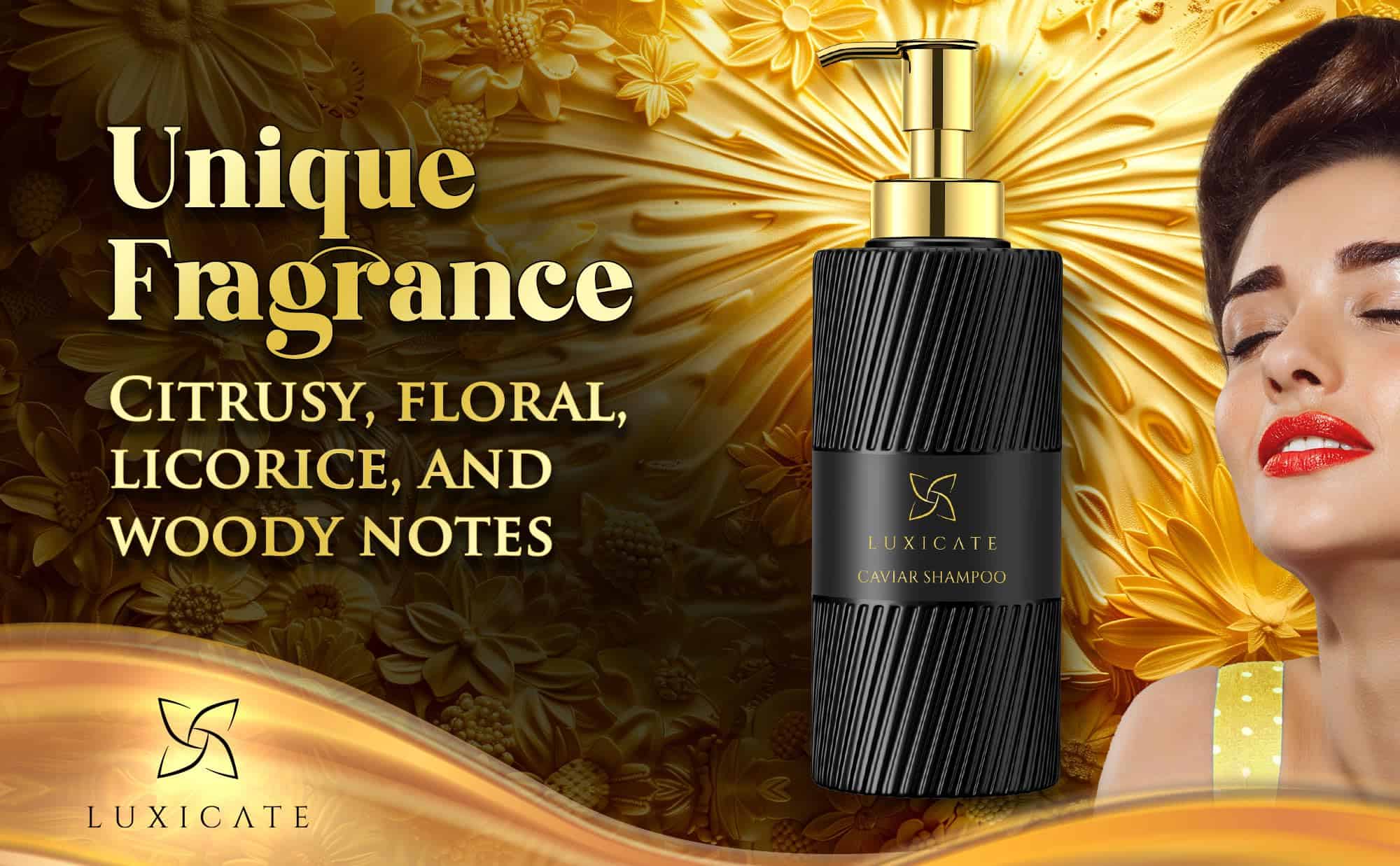 Shampoo de Extracto de Caviar Orgánico Unisex Luxicate - - Imagen 10