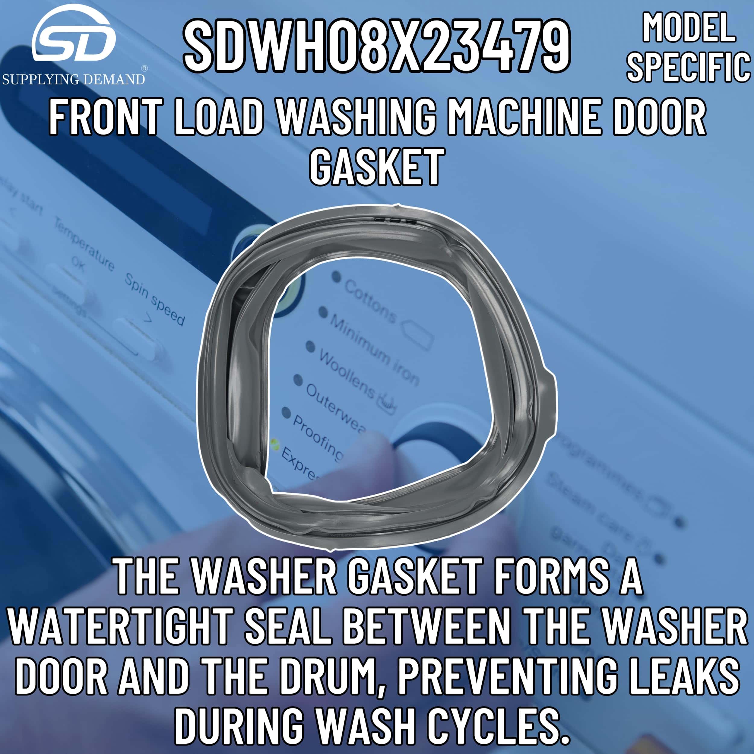 Junta de puerta de carga frontal para lavadora Supplying - Imagen 4
