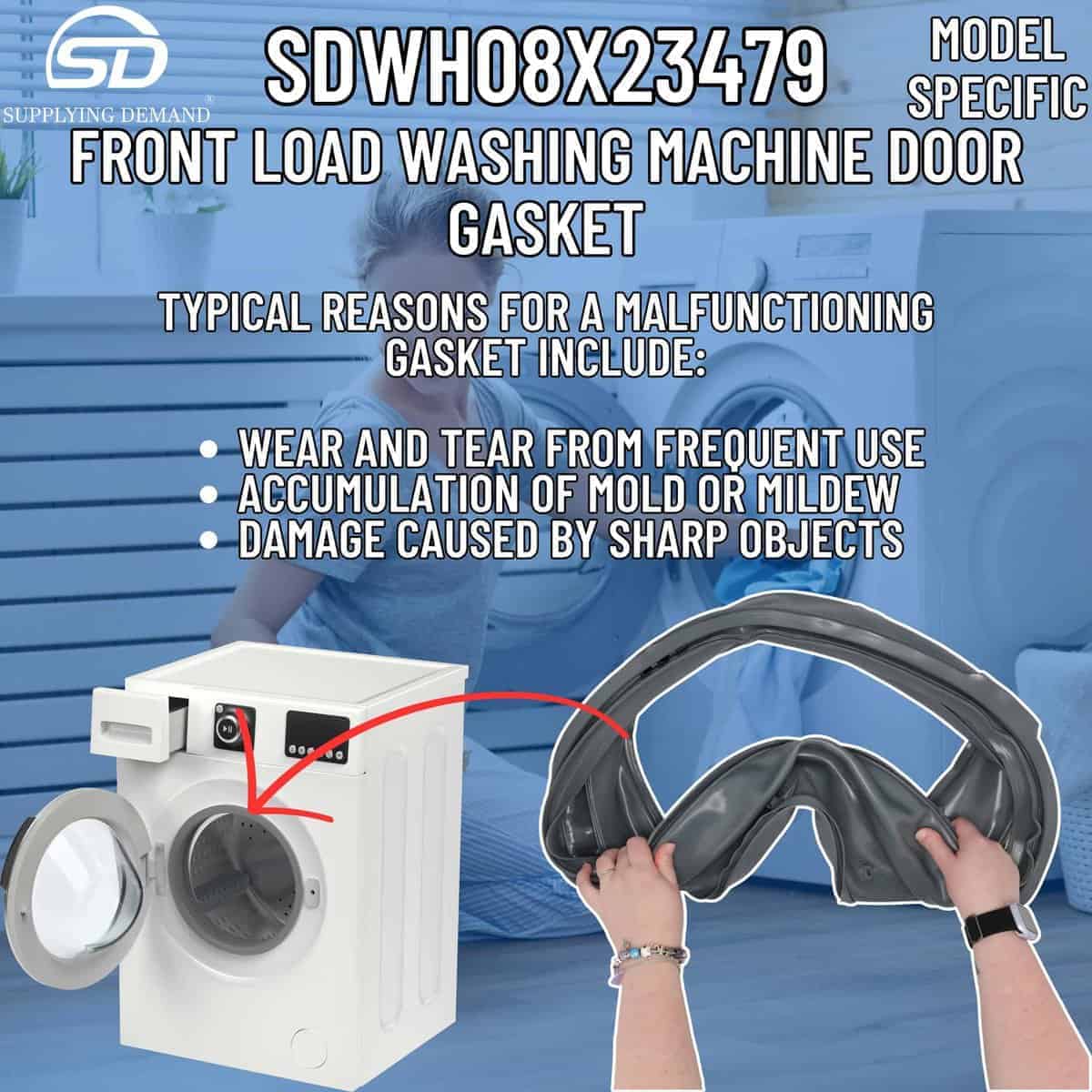 Junta de puerta de carga frontal para lavadora Supplying - Imagen 8