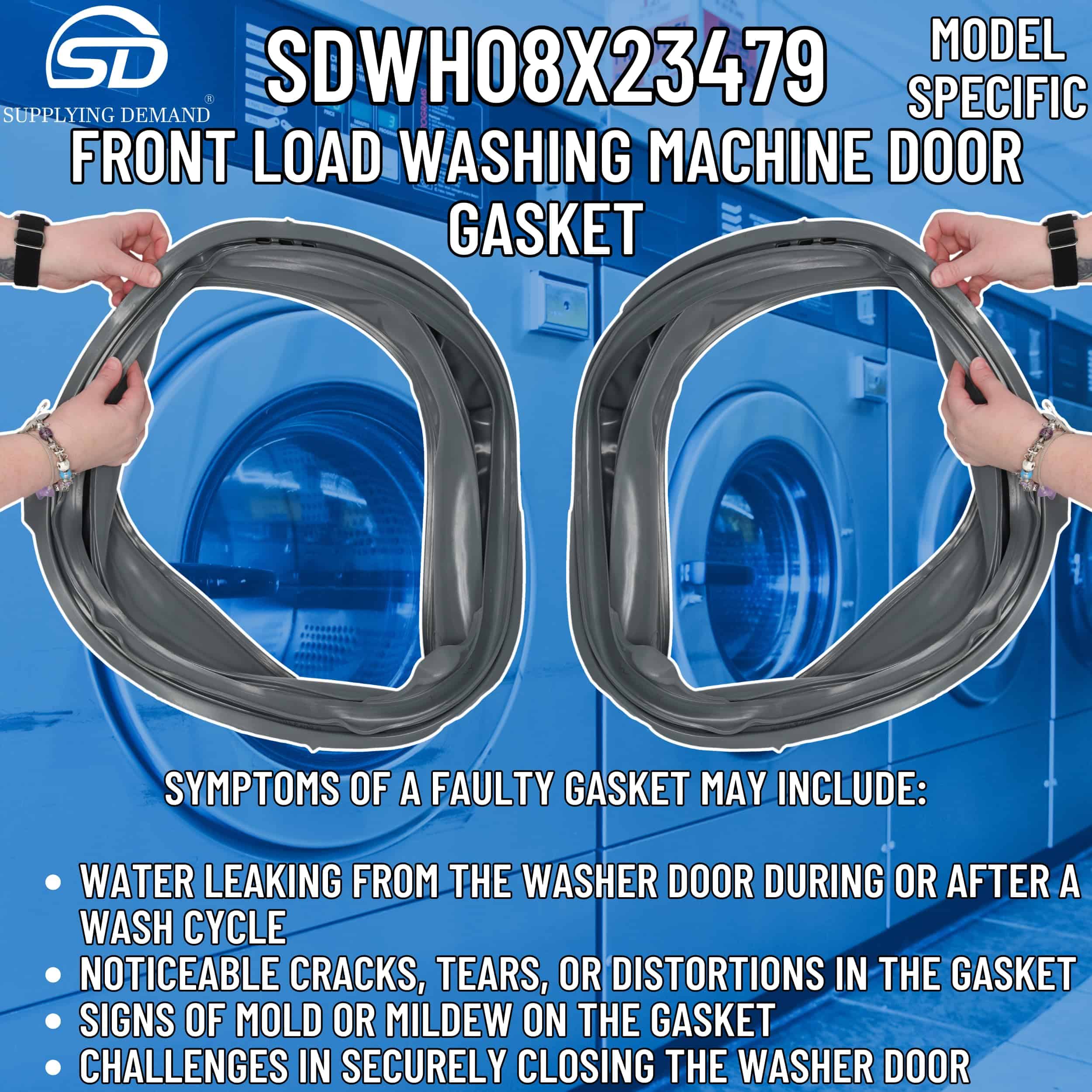 Junta de puerta de carga frontal para lavadora Supplying - Imagen 6