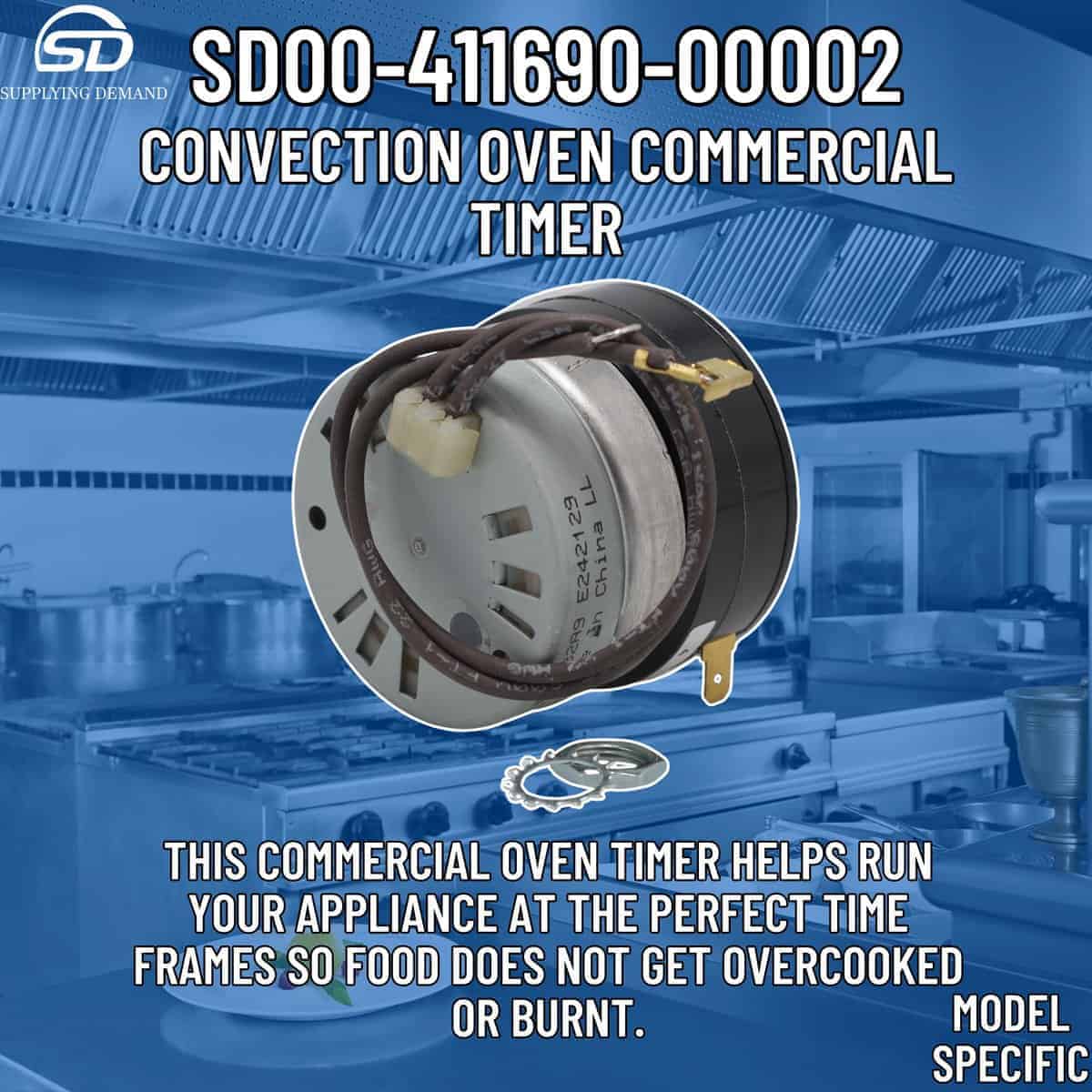 Temporizador de Horno de Convección Comercial Supplying - Imagen 5