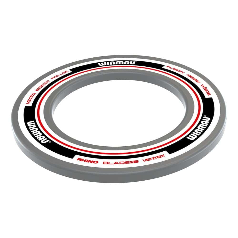 Círculo protector de diana Winmau - Avance Blanco y Rojo - - Imagen 3