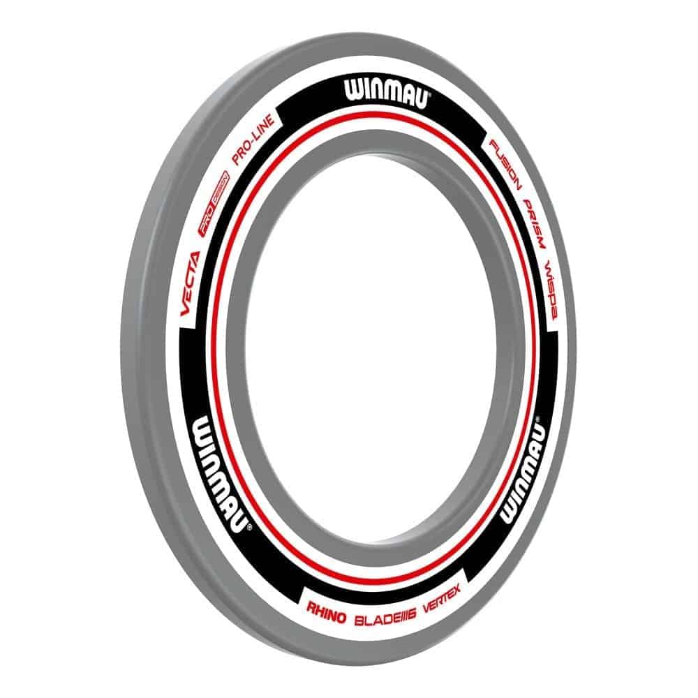 Círculo protector de diana Winmau - Avance Blanco y Rojo - - Imagen 4