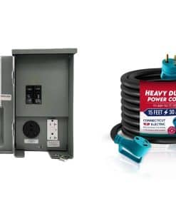 Kit de toma de corriente de 30 amperios Connecticut