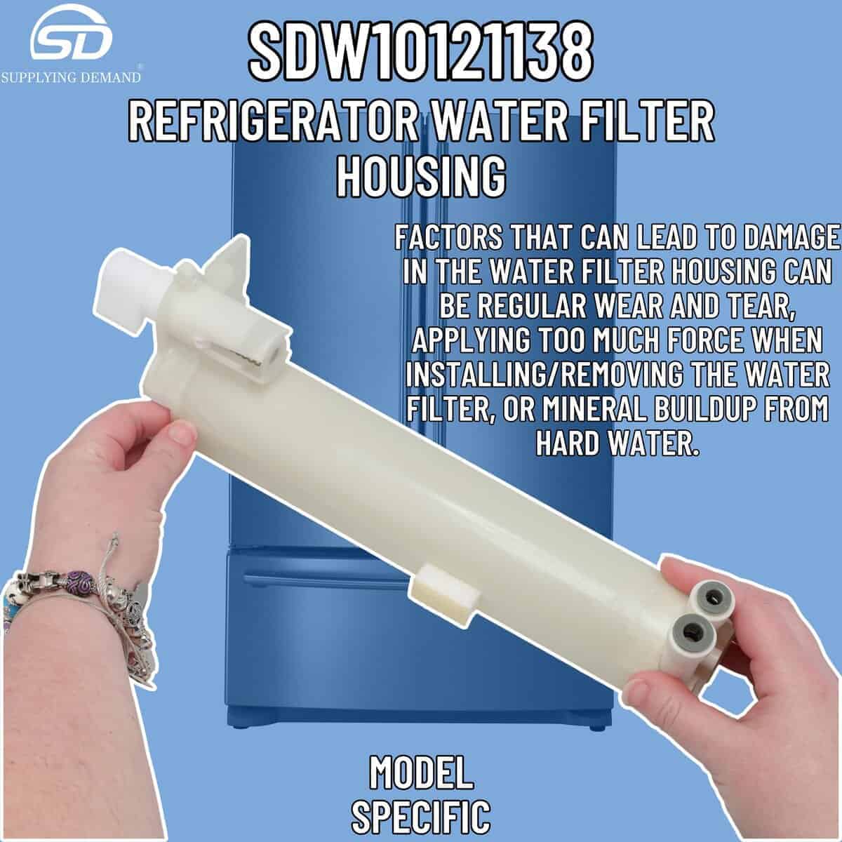 Suministro de Demanda W10121138 Carcasa de Filtro de Agua - Imagen 7