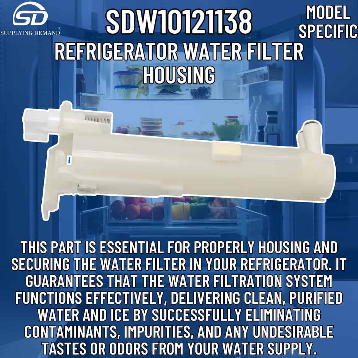 Suministro de Demanda W10121138 Carcasa de Filtro de Agua - Imagen 5