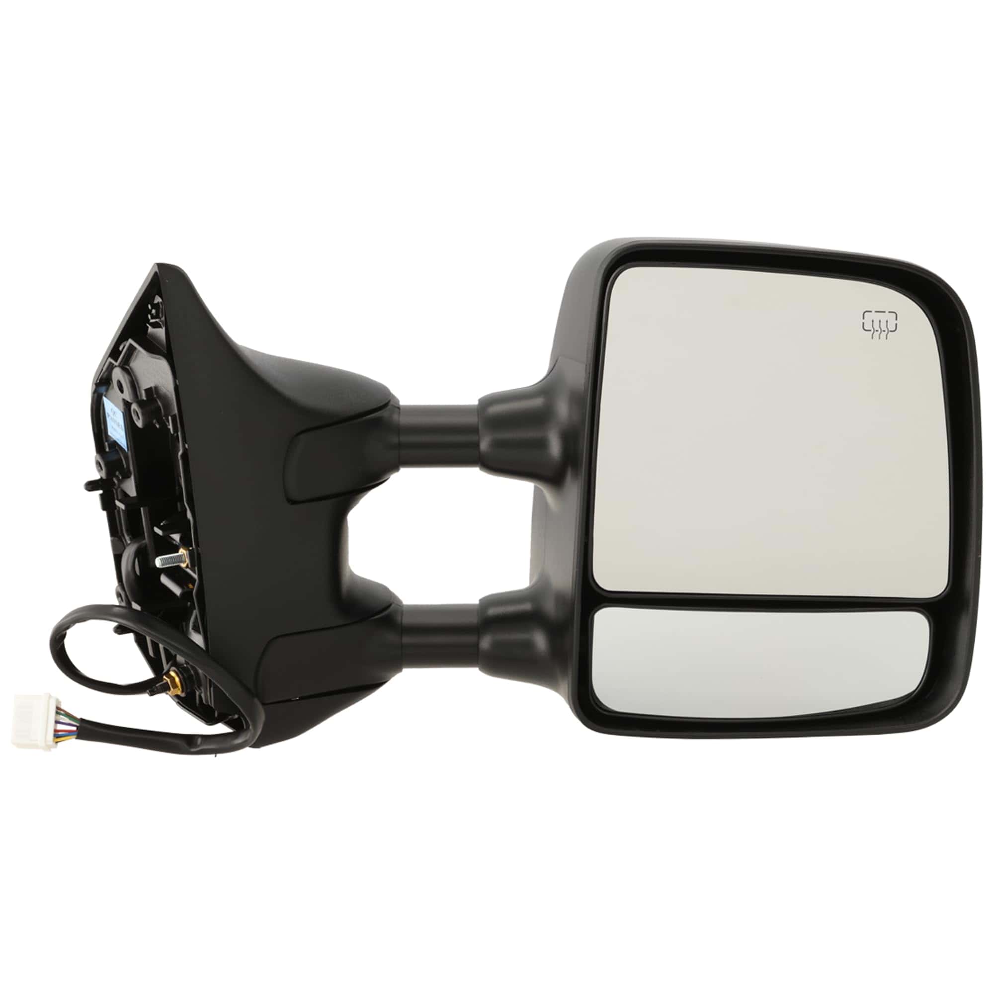 Espejo de remolque con memoria y calefacción para el lado