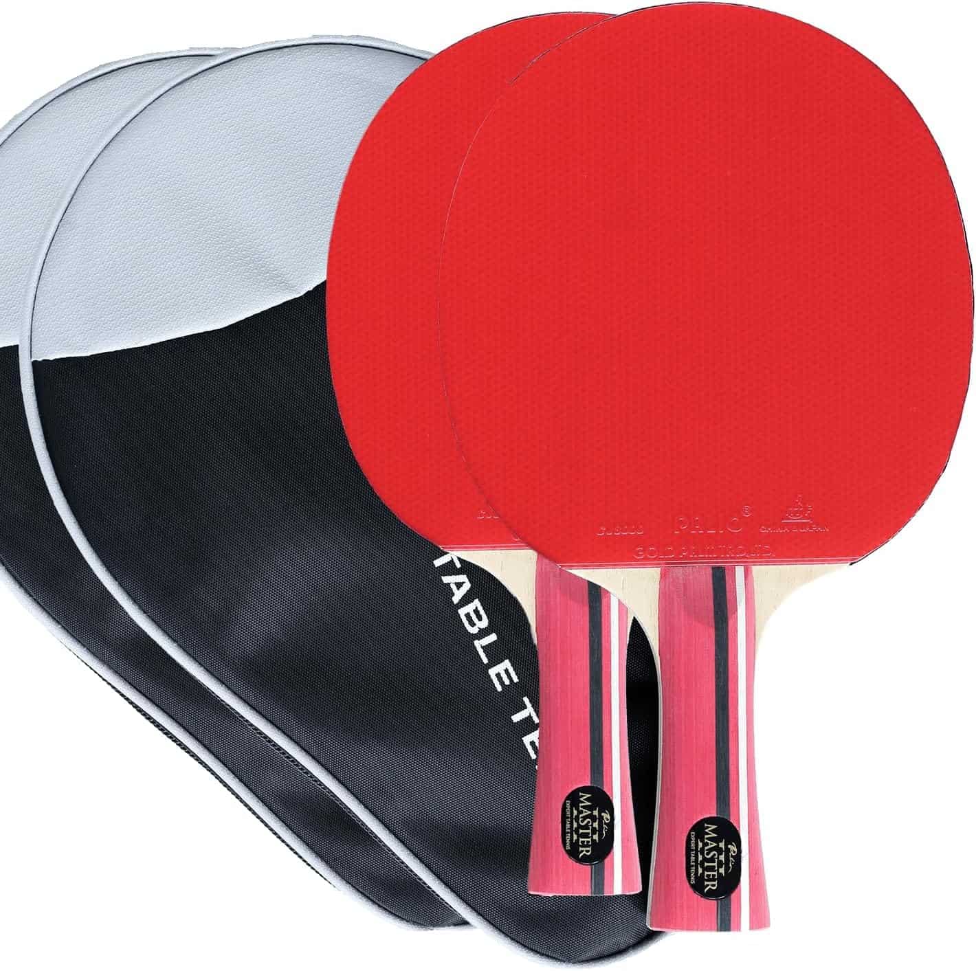 Paleta y Estuche de Tenis de Mesa Palio Master 3.0 |