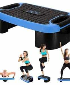 Tablero de equilibrio aeróbico 4 en 1 ZUETK y -Azul