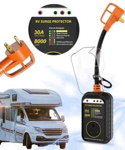 Protector de sobretensión para RV de 30 amperios, (2025