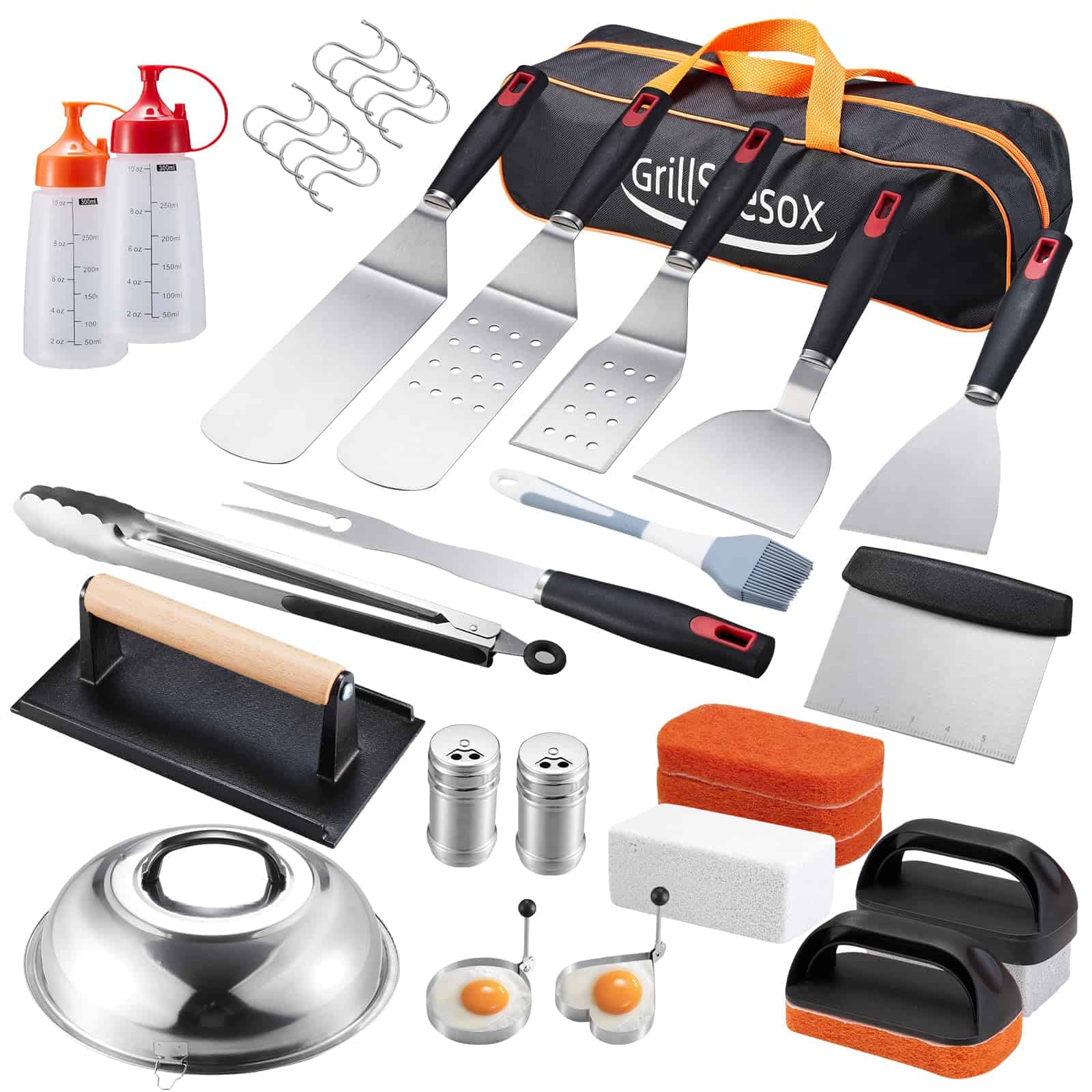 Kit de Accesorios para Parrilla de Lado Plano para