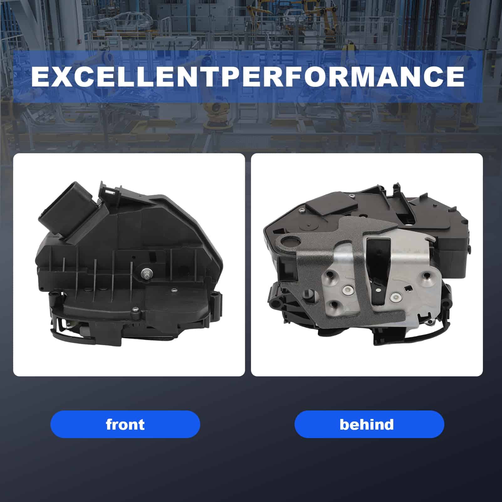 Actuador de cerradura de la puerta compatible con S60 - Imagen 4