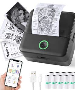 Print Pods Mini Printer, Impresora Térmica de -Negro