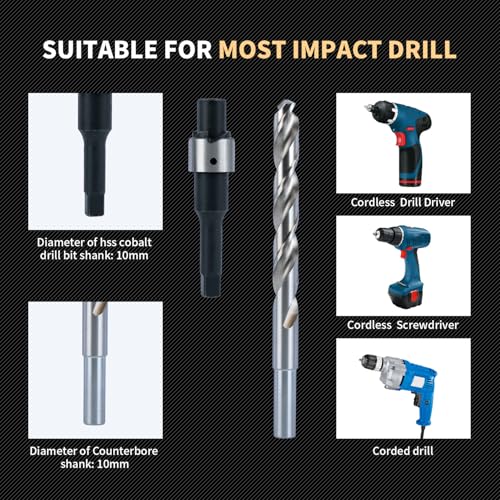 Kit de Reparación de Roscas SAE 7/16-14 con Broca HSS, - Imagen 5