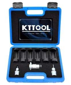 Juego de 9 piezas de enchufe de tuerca de amortiguador