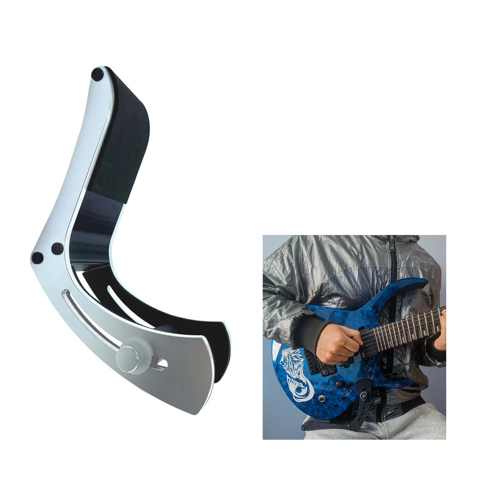 Argent Soporte para Pie de Guitarras Eléctricas -