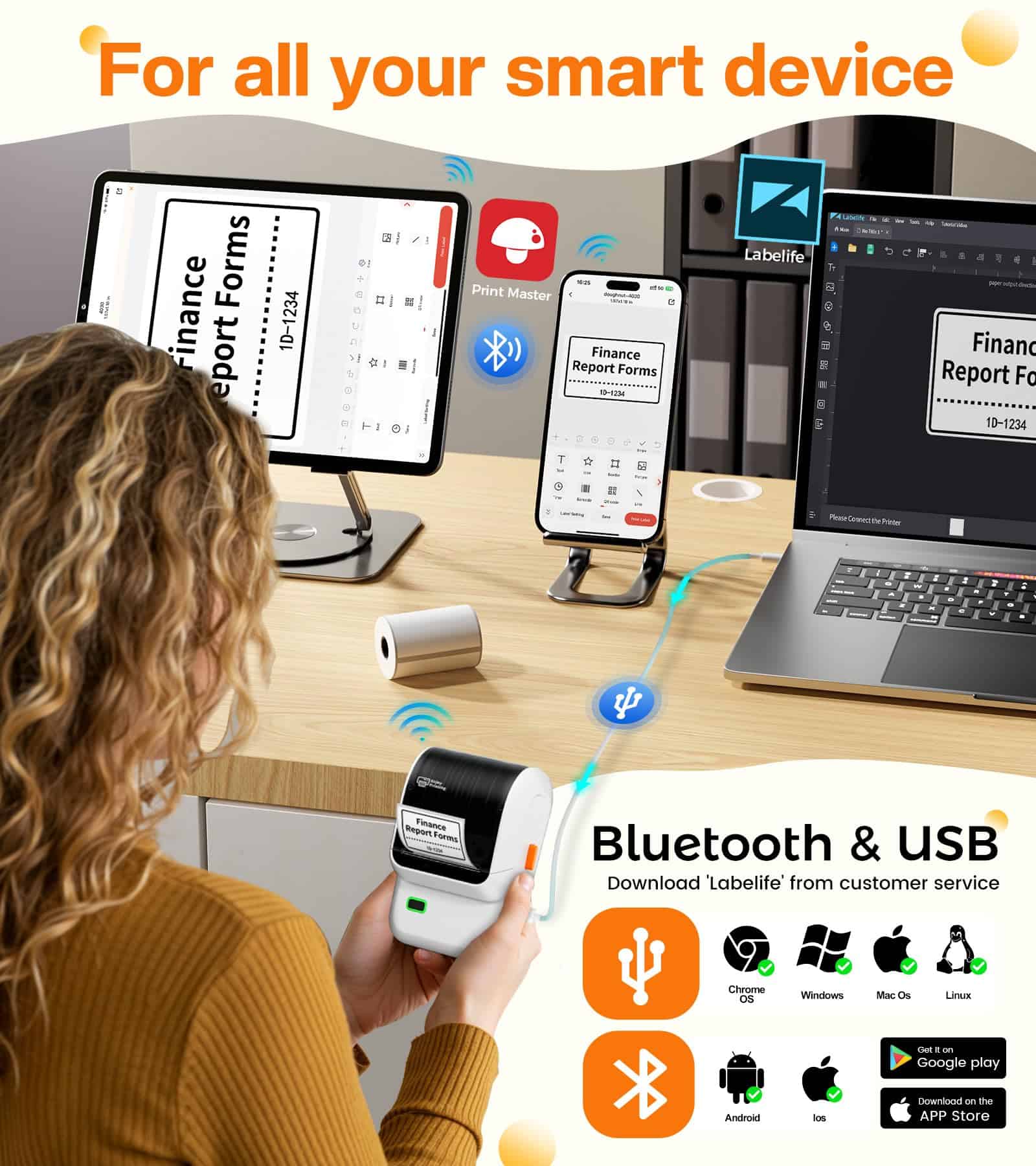 Máquina etiquetadora NelkoGlobal con cintas - Etiquetadora - Imagen 7