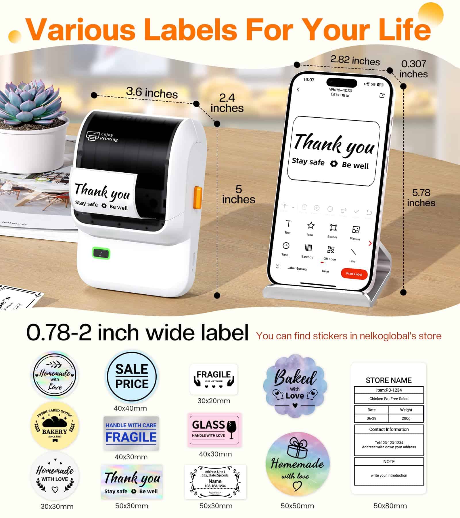 Máquina etiquetadora NelkoGlobal con cintas - Etiquetadora - Imagen 8