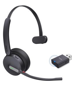 Auriculares inalámbricos mono híbridos Yealink WH64 con
